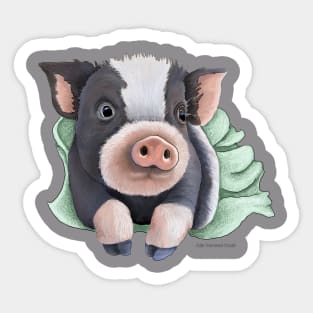 Pig in a Blanket Sticker